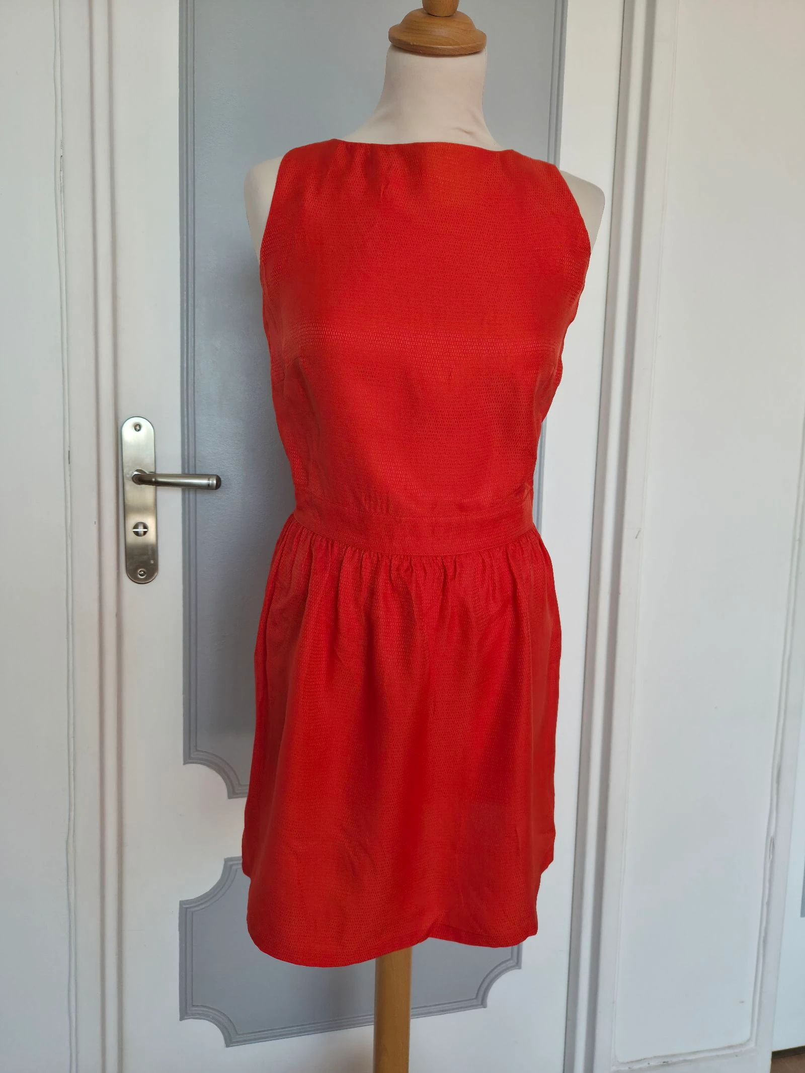 Vestido curto Sessun de seda Tamanho PP – photo 2